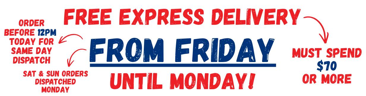 Weekend Special: free delivery